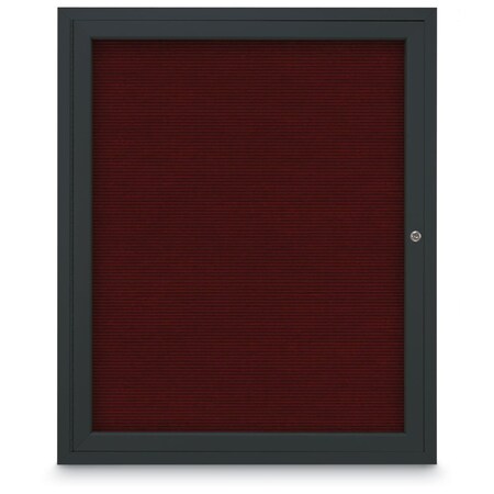 United Visual Products Letterboard, Hdr, Burgundy/Black UV1177HD-BLACK-BURGUN
